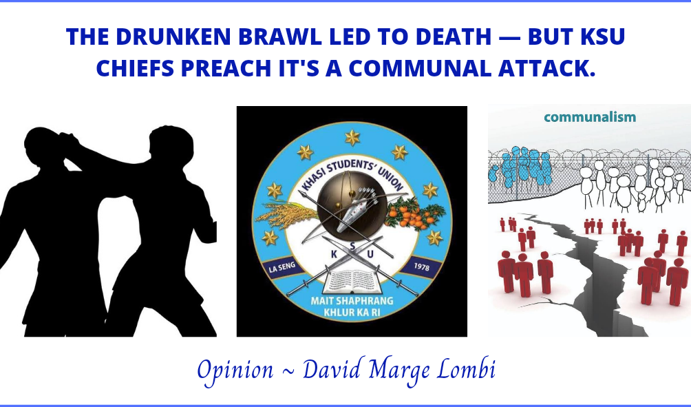 THE DRUNKEN BRAWL LED TO DEATH — BUT KSU CHIEFS PREACH IT'S A COMMUNAL ATTACK. Opinions & Special Articles By David Marge Lombi.