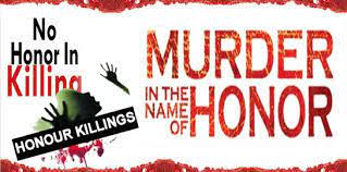 An honor killing (American English), honour killing (Commonwealth English), or shame killing[1] is the murder of an individual, either an outsider or a member of a family, by someone seeking to protect what they see as the dignity and honor of their family. Religion is often a motive, and those killed will often be more liberal than the murderer rather than genuinely "dishonorable".