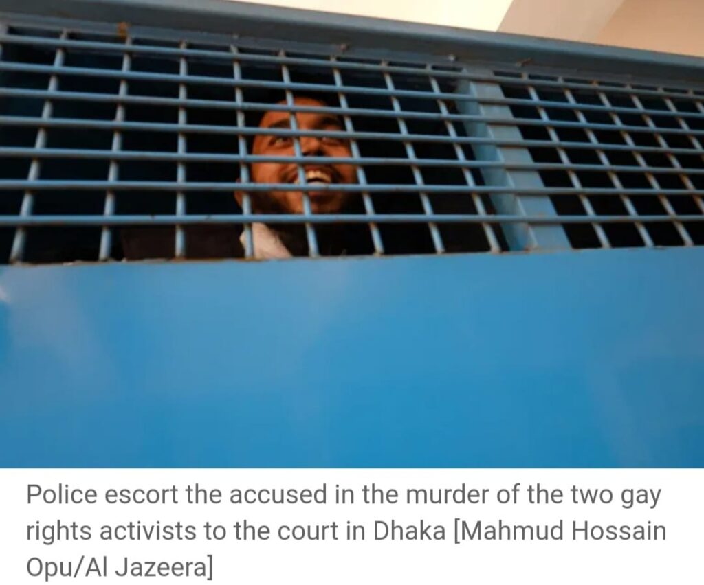Six sentenced to death in Bangladesh for killing LGBTQ activists