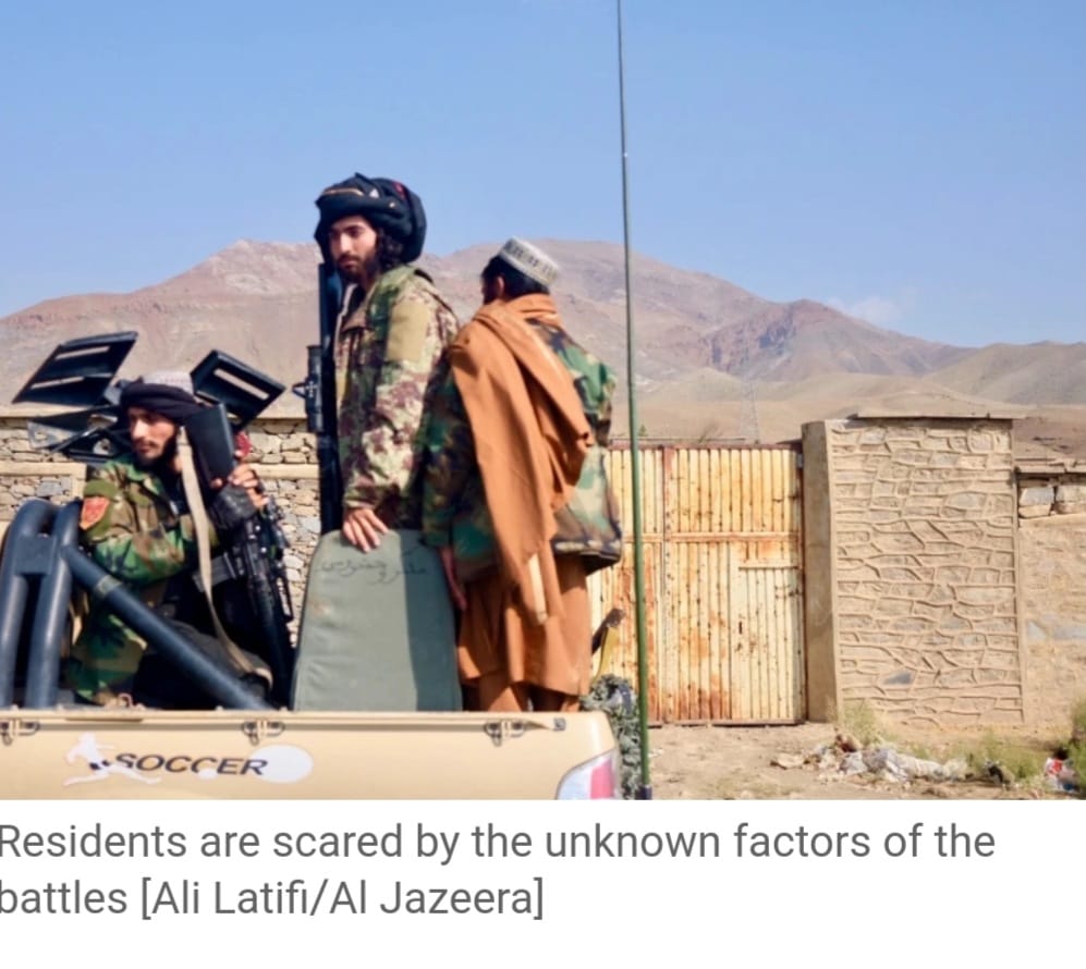Residents flee as Taliban intensifies battle to take Panjshir
