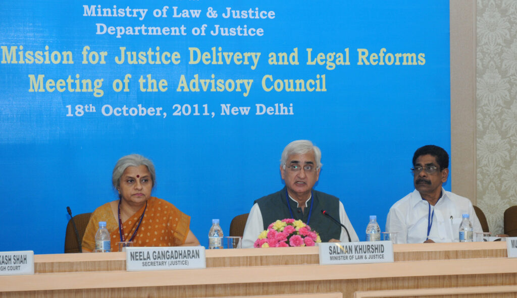 National Mission of Justice Delivery and legal Reforms
