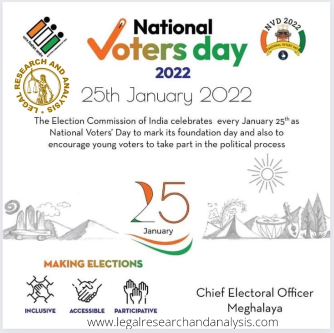 Making elections inclusive, accessible, and participative. The Election Commission Of India celebrates National Voters Day 2022