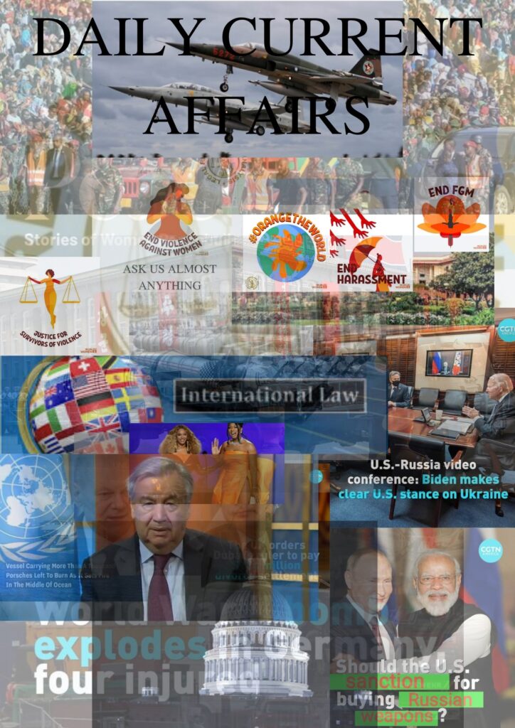 CURRENT AFFAIRS CURRENT AFFAIRS