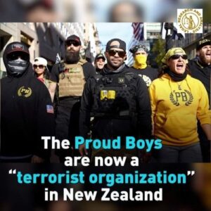 In New Zealand, the Proud Boys have been designated as a terrorist organization. Here's why it's crucial: