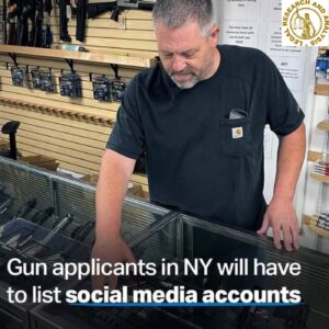 An Innovative New York law would require gun applicants should provide social media sites and receive safety training.