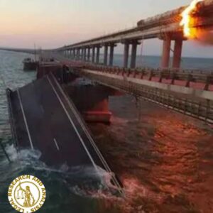 A Truck Bomb, According to Russia, has destroyed the only bridge leading to Crimea.
