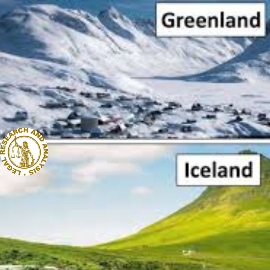 Why Greenland’s name says “green,” and Iceland’s “ice,” when it’s the opposite