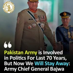 Pakistan Army is Involved in Politics For Last 70 Years, But Now We Will Stay Away: Army Chief General Bajwa