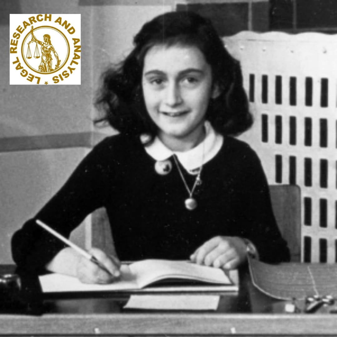 Anne Frank - Victim of the persecution of the Jews