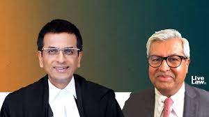 Chandrachud and Dushyant Dave amid a controversy