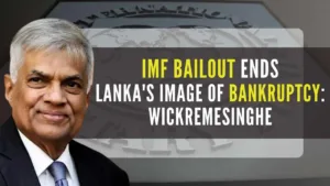 Important $3 billion bailout for impoverished Sri Lanka approved by IMF.