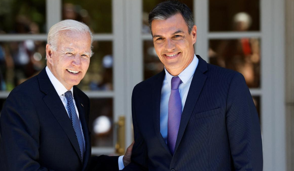 Biden to Host Spanish Prime Minister Pedro Sánchez in May.