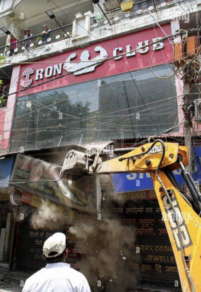 The legal implications of the Supreme Court's decision on Demolition of illegal constructions in Delhi's Vishwas Nagar area
