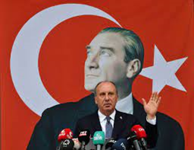 INCE DROPS OUT OF THE TURKISH PRESIDENTIAL ELECTION