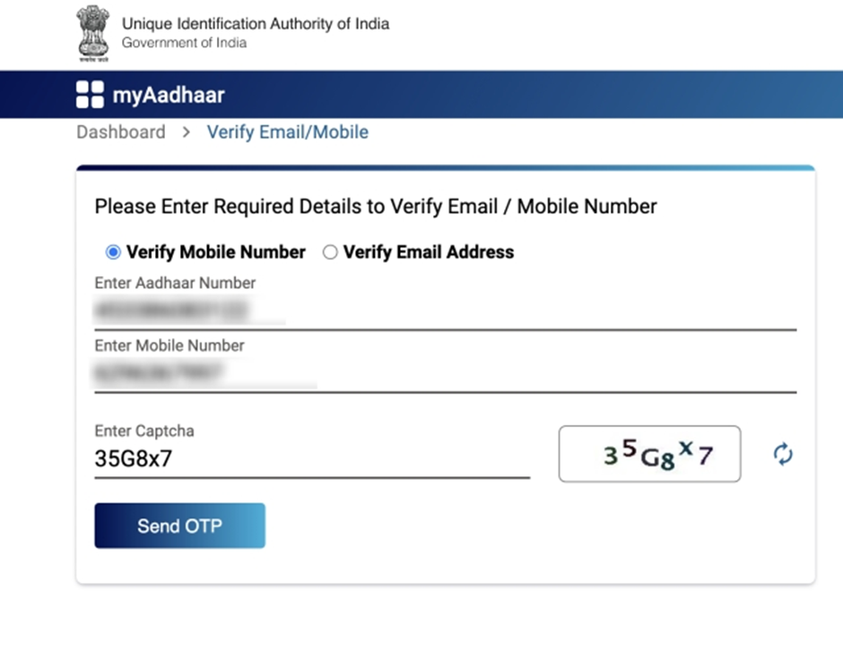 LINK YOUR MOBILE NUMBER, EMAIL IDs TO AADHAR: UIDAI