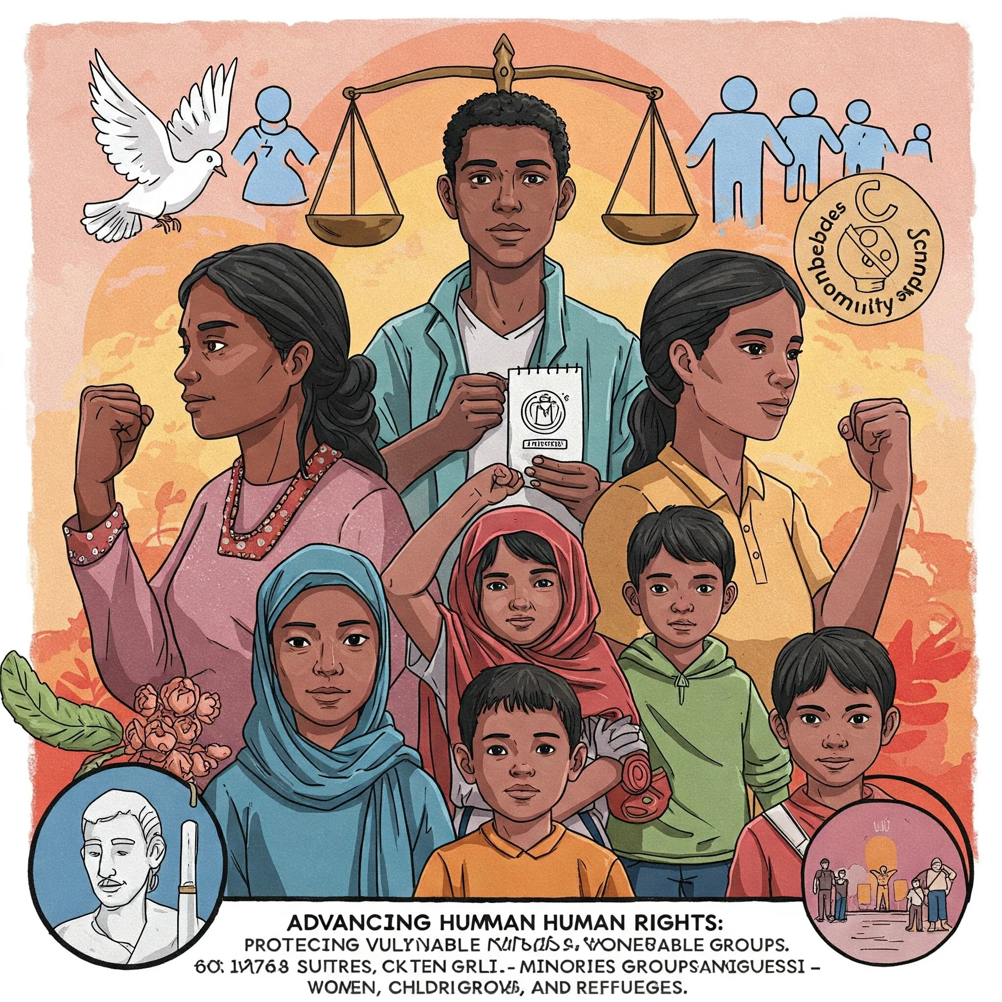 Advancing Human Rights: Protecting Vulnerable Groups – Women, Children, Minorities, and Refugees HUMAN RIGHTS