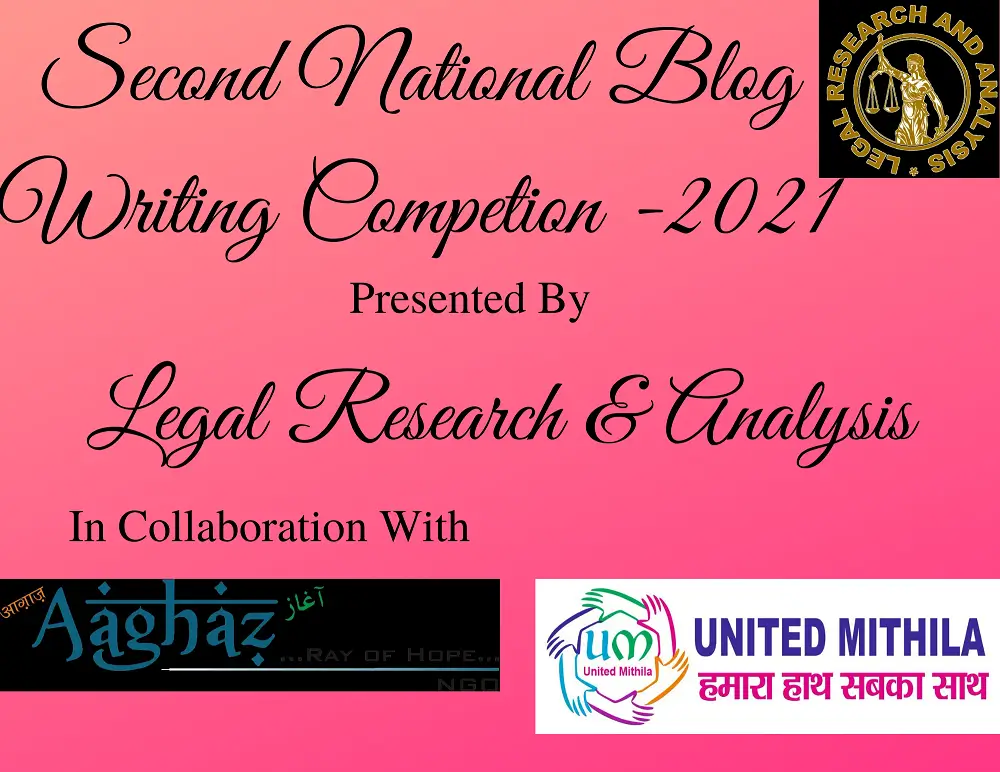 The Second, National Blog Writing Competition