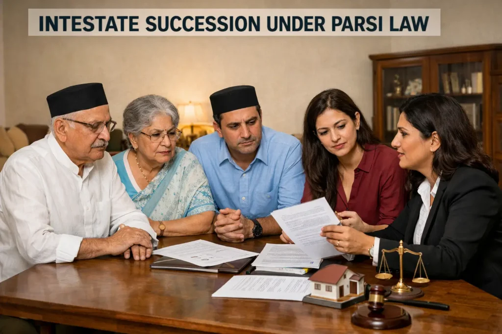 INTESTATE SUCCESSION UNDER PARSI LAW