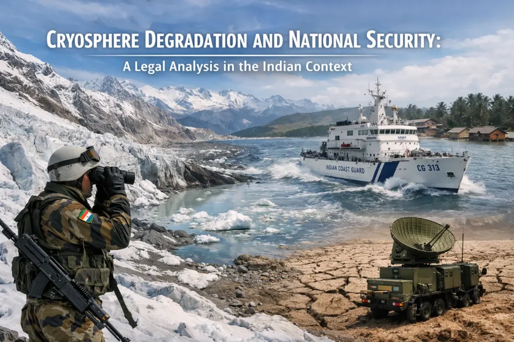 Cryosphere Degradation and National Security