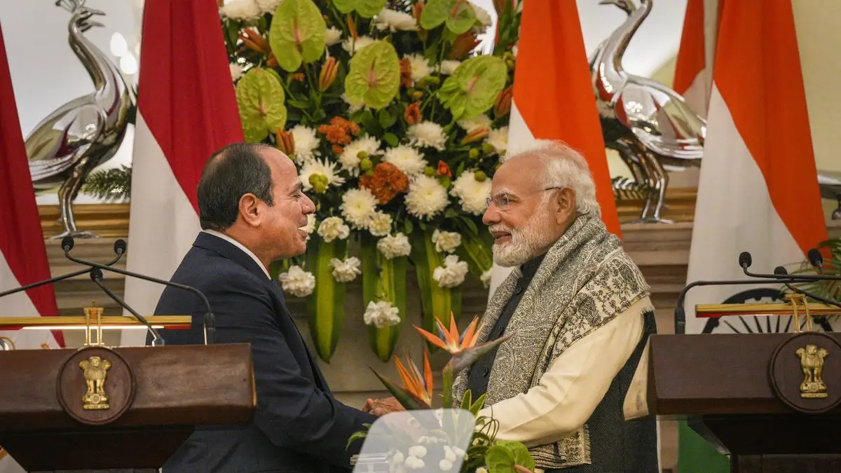 INDIA-EGYPT RELATIONS An opportunity for the Surya and Ra to become one