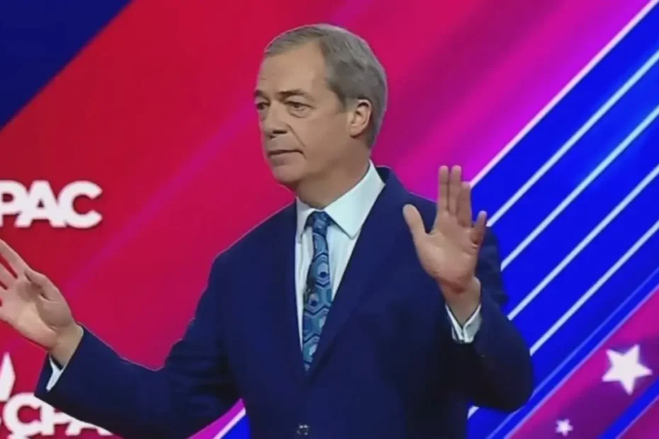 NIGEL FARAGE – GUEST OF HONOUR AT CPAC MEET