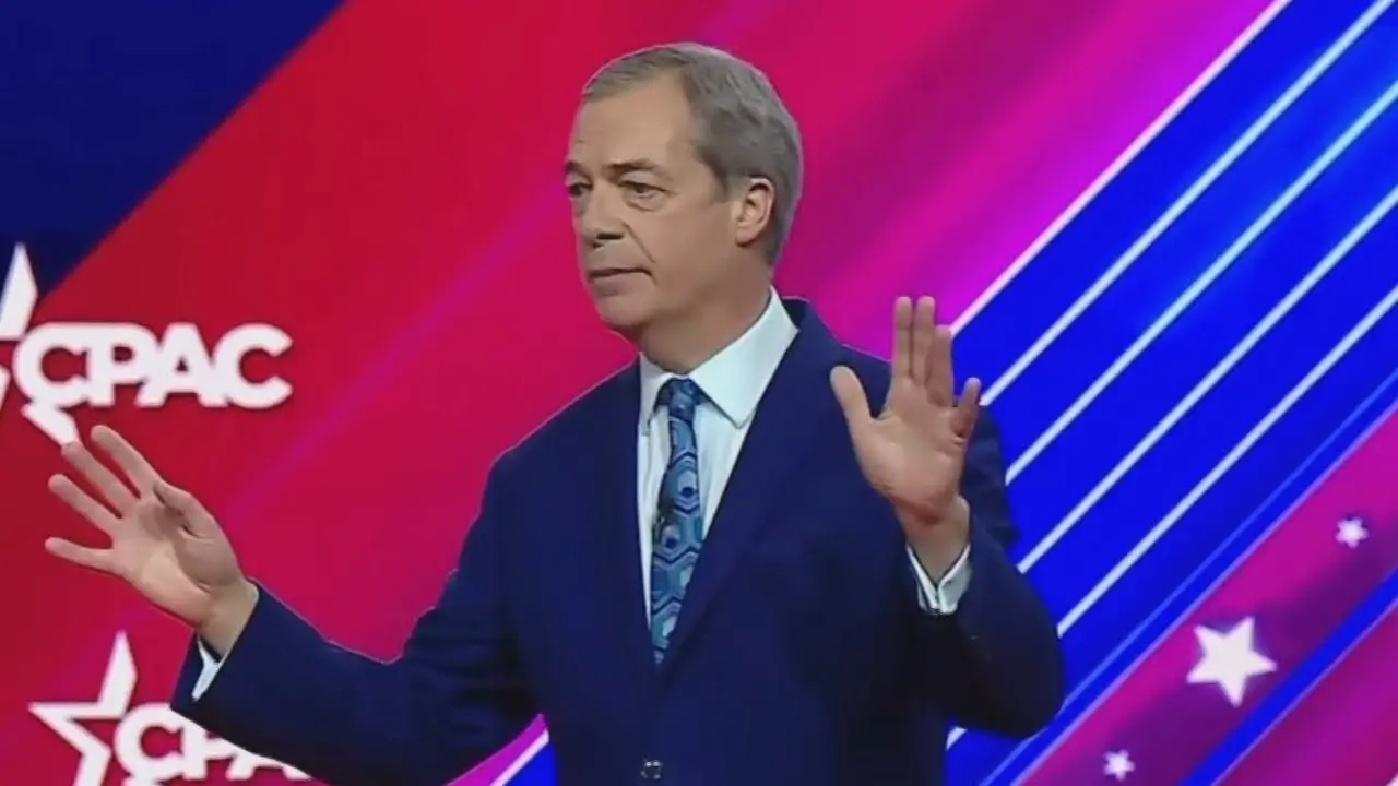 NIGEL FARAGE – GUEST OF HONOUR AT CPAC MEET