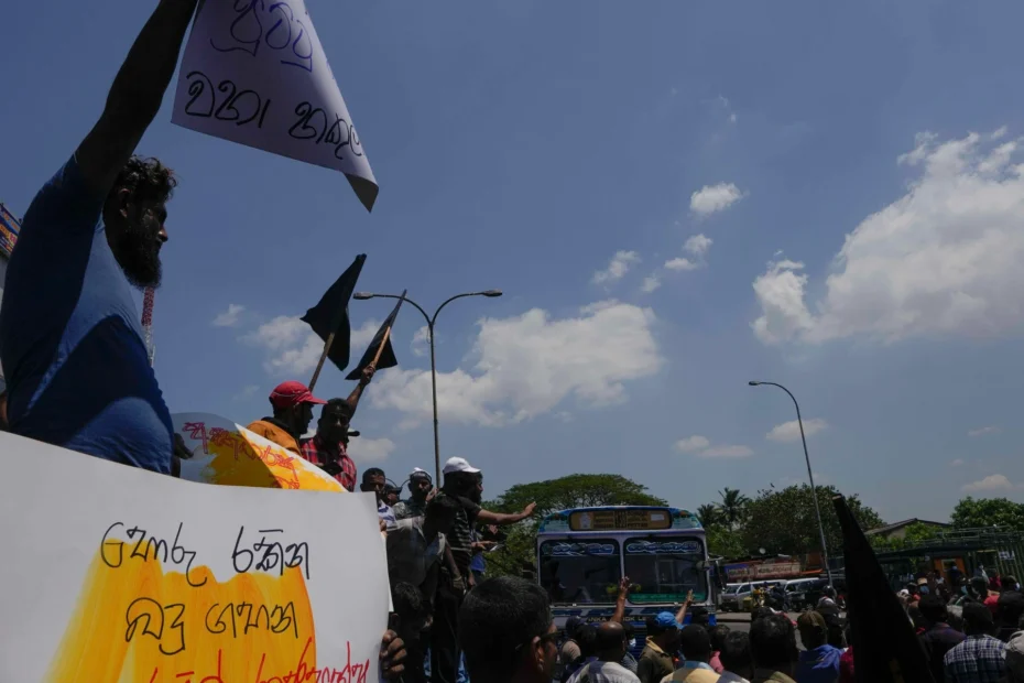 Sri Lanka unions stage strike to protest against IMF bailout plan