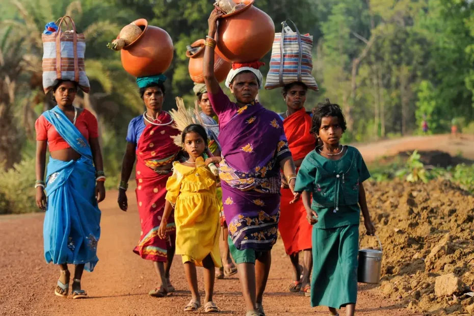 TRIBAL COMMUNITY OUTCASTS IN THEIR LAND