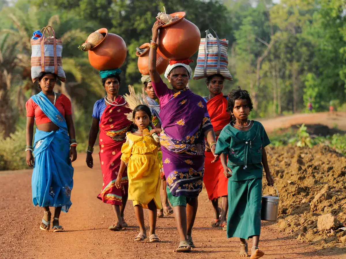 TRIBAL COMMUNITY OUTCASTS IN THEIR LAND