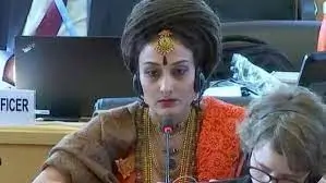 The UN Representation from Kailasa by Vijayapriya Nithyananda