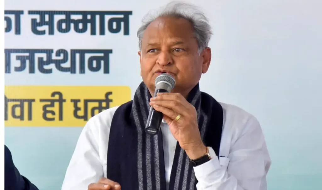 The chief minister of Rajasthan meet