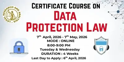 Certificate Course on Data Protection Law
