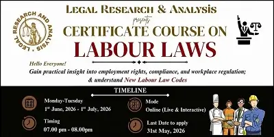 Certificate Course on Legal Drafting