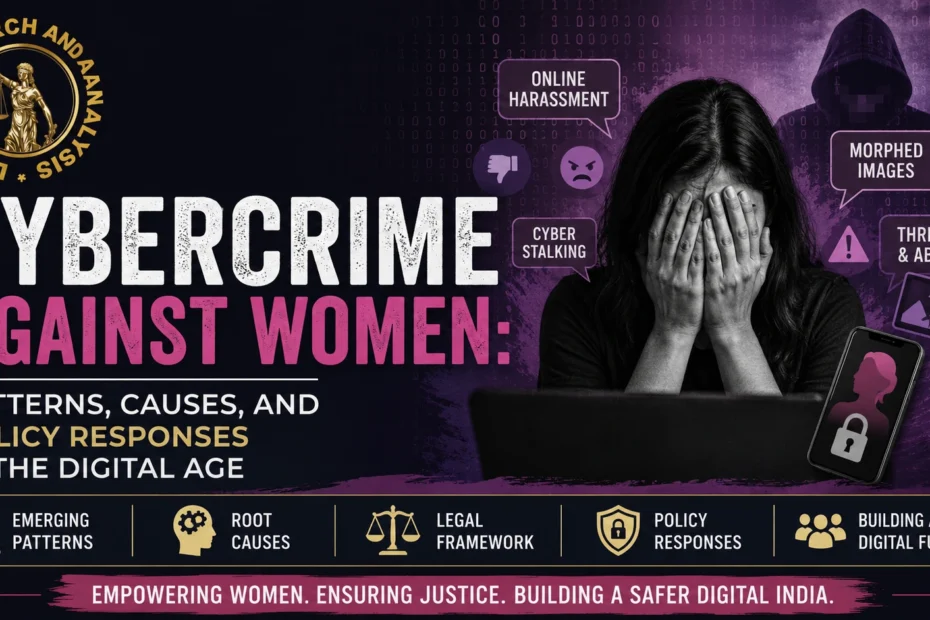 CYBERCRIME AGAINST WOMEN: PATTERNS, CAUSES, AND POLICY RESPONSES IN THE DIGITAL AGE