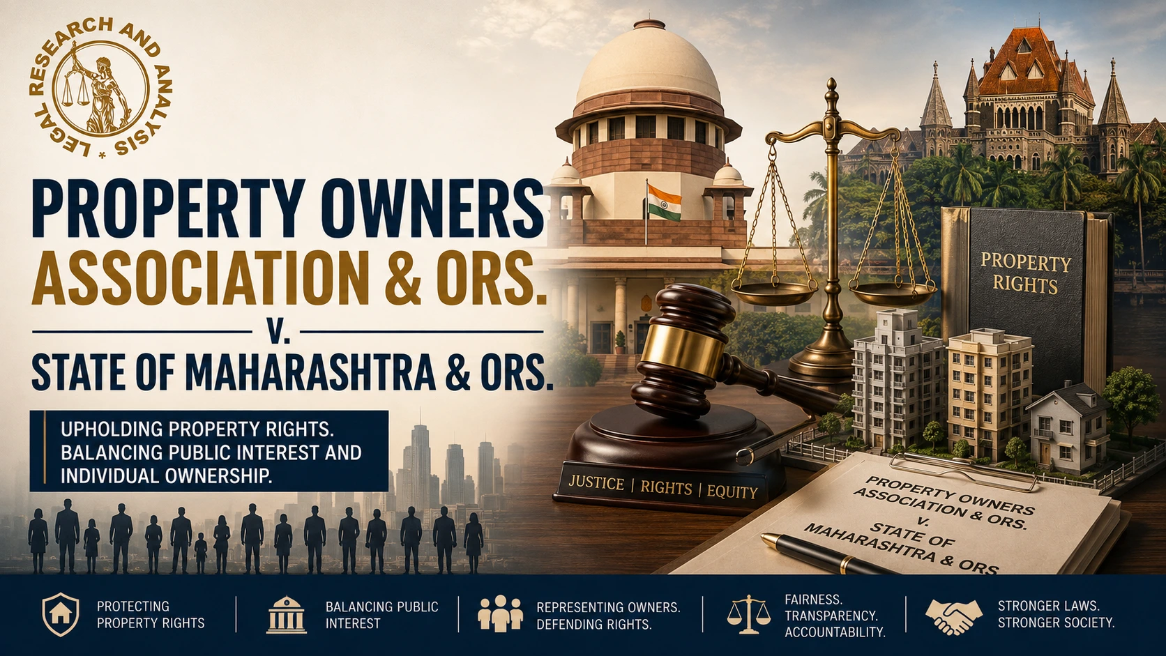 PROPERTY OWNERS ASSOCIATION & ORS. V. STATE OF MAHARASHTRA & ORS.