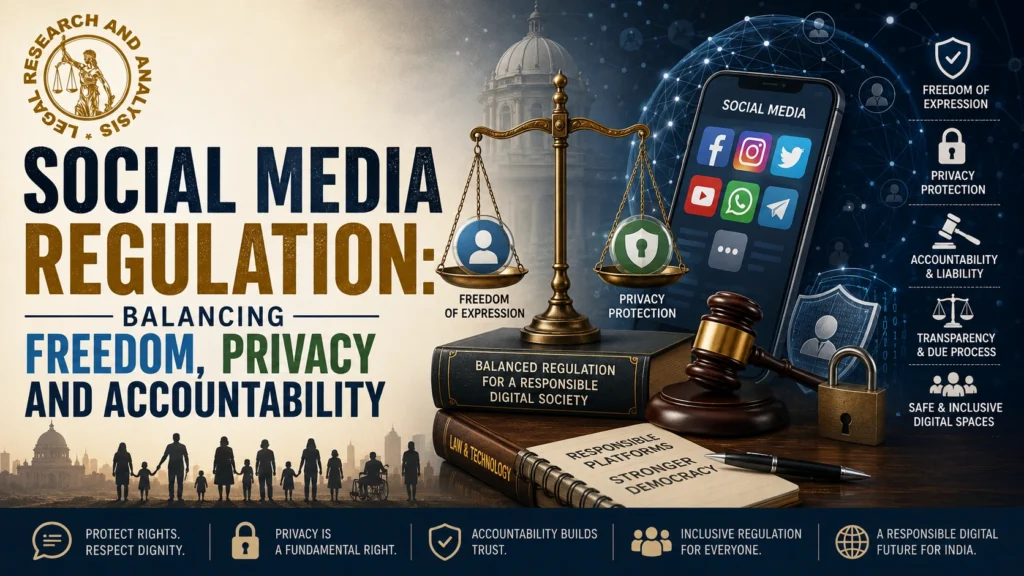 SOCIAL MEDIA REGULATION: